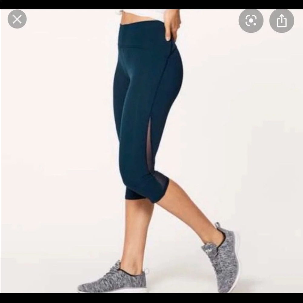 Lululemon train times crop